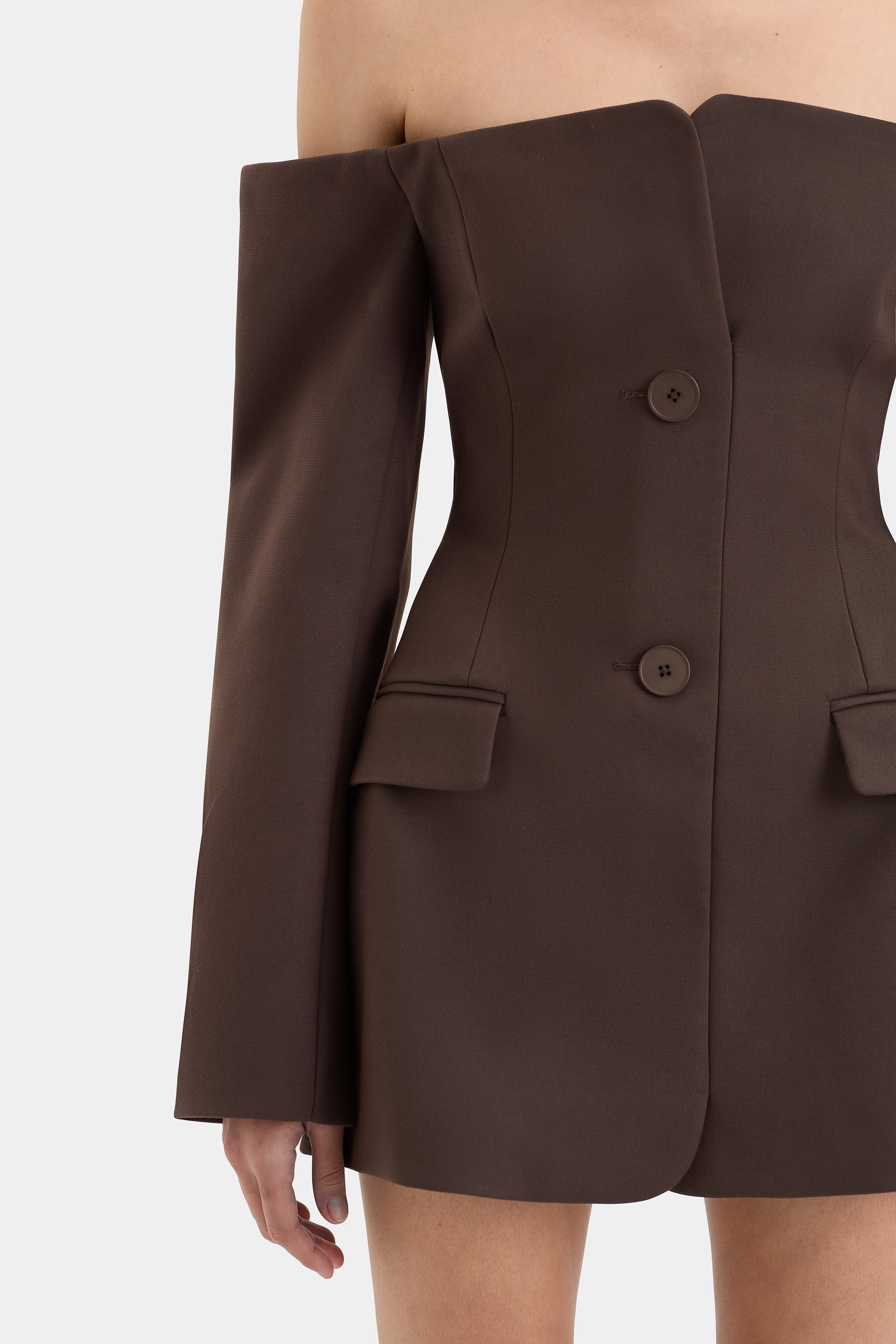Sandrine Tailored Mini Dress SIR