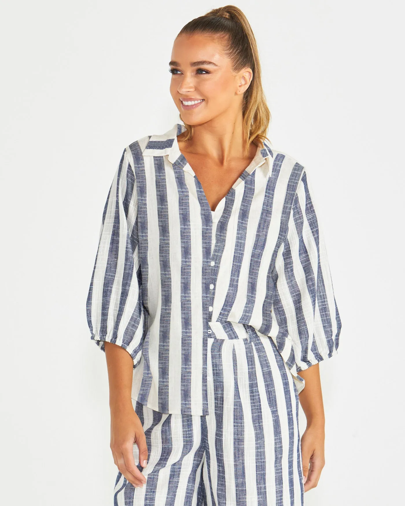 Sass Harley Blouse Stripe