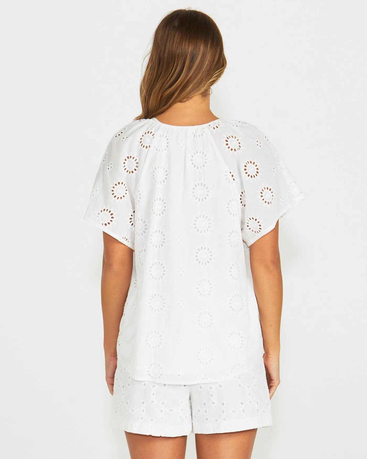 Sass Kirby Top Ivory