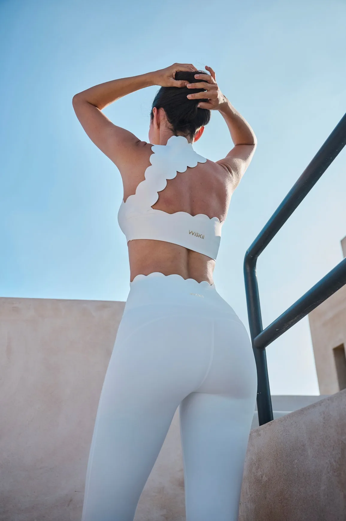 Scallop Back Mock Neck Bra WISKII