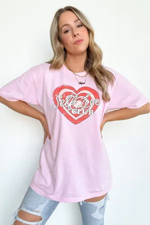 Self Love Club Vintage Relaxed Graphic Tee | CURVE - FINAL SALE