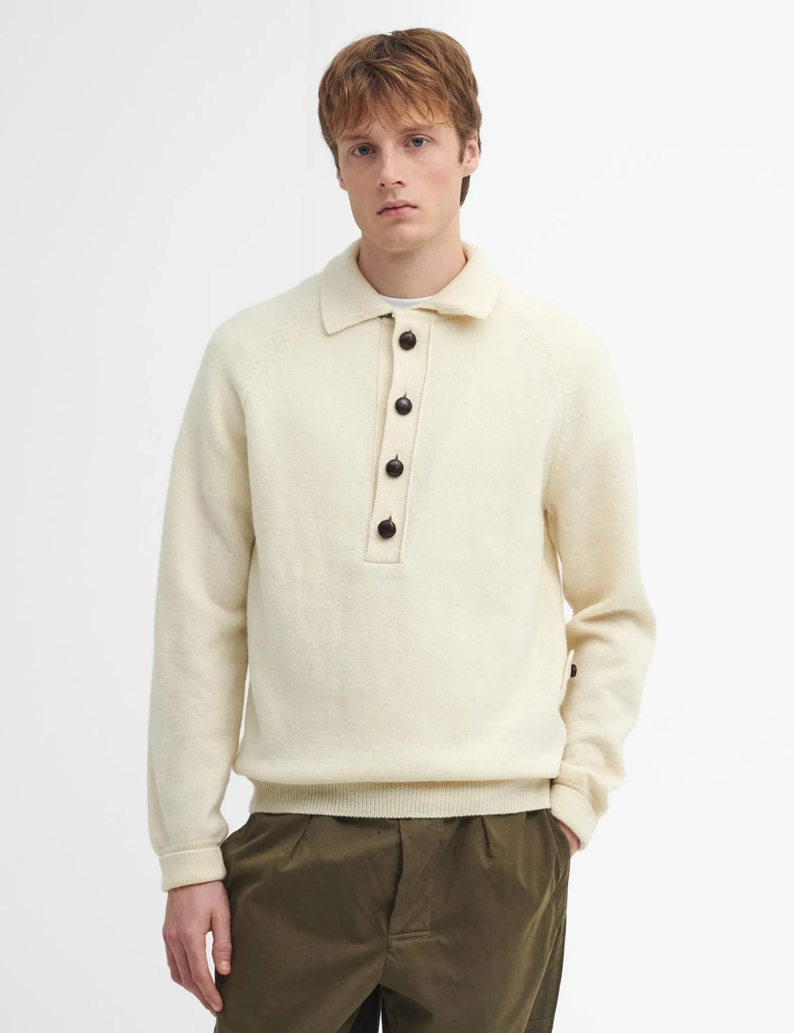 Selling Fast Barbour x TO KI TO Midden Knit - Chalk  Almost Sold Out!