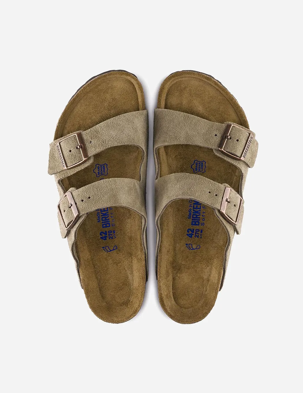 Selling Fast Birkenstock Arizona Sandals Suede (Regular) - Taupe Brown  Limited Stock!