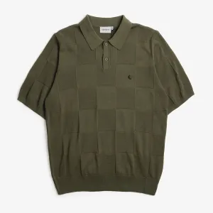 Selling Fast Carhartt WIP Checker Polo Shirt  Limited Availability!