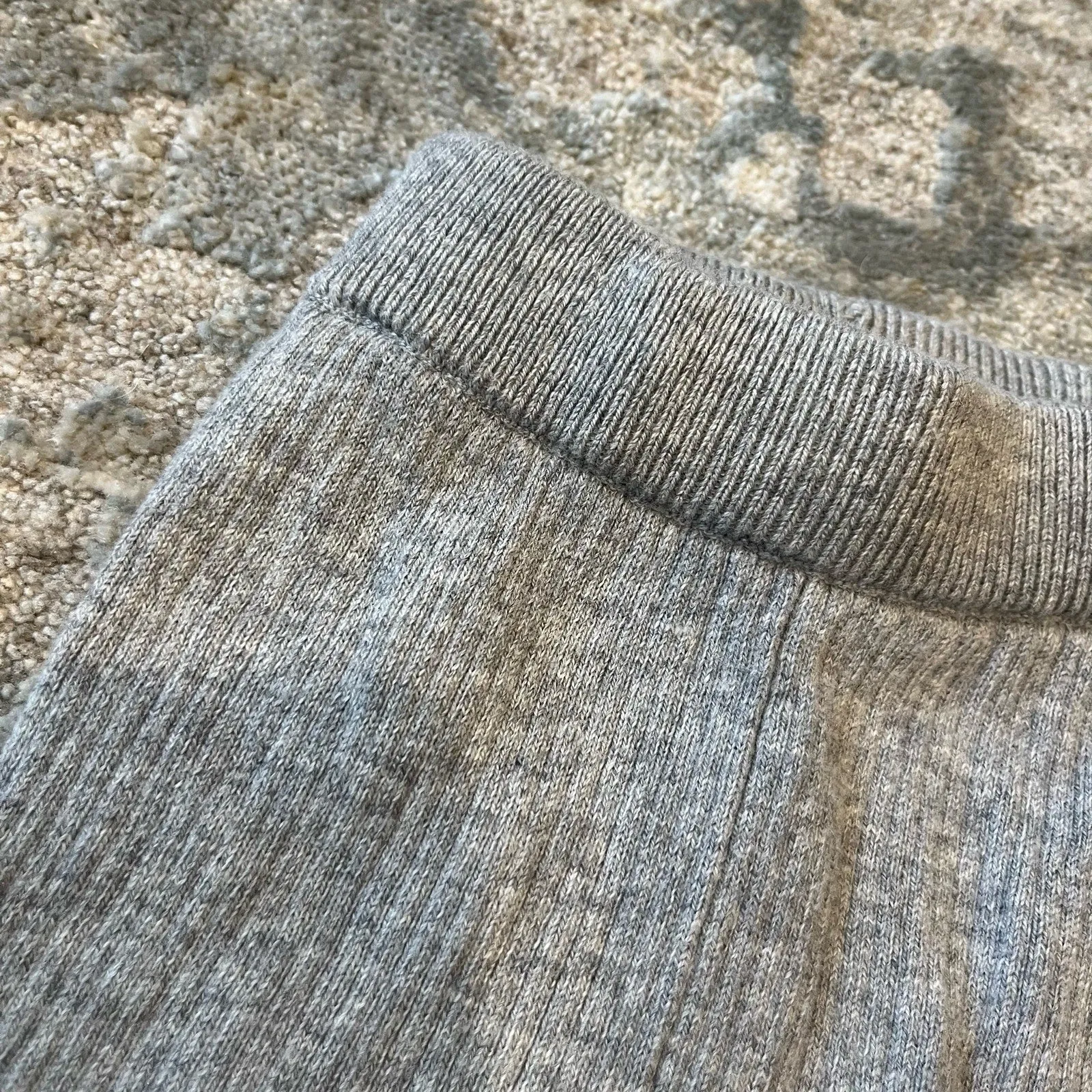 Selling Fast Janie and Jack Ribbed Gray Sweater Pants 3-6 Months  Ends Soon!