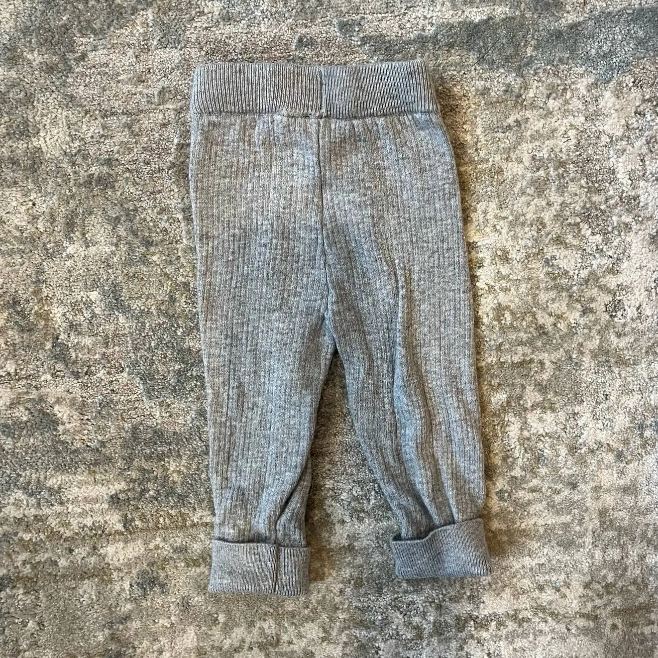 Selling Fast Janie and Jack Ribbed Gray Sweater Pants 3-6 Months  Ends Soon!