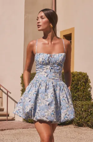 Selling Fast Larissa Floral Bubble Mini Dress  Ends Soon!