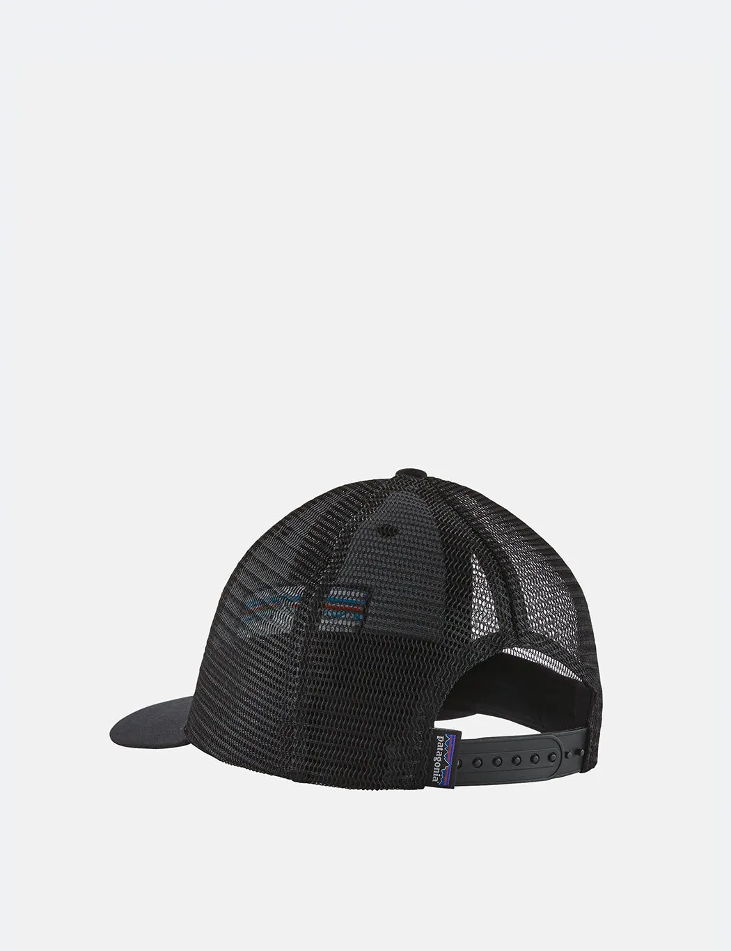 Selling Fast Patagonia P-6 Logo LoPro Trucker Hat - Black  Almost Gone!