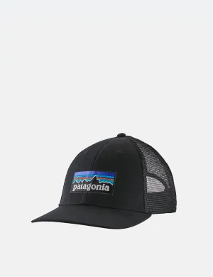 Selling Fast Patagonia P-6 Logo LoPro Trucker Hat - Black  Almost Gone!