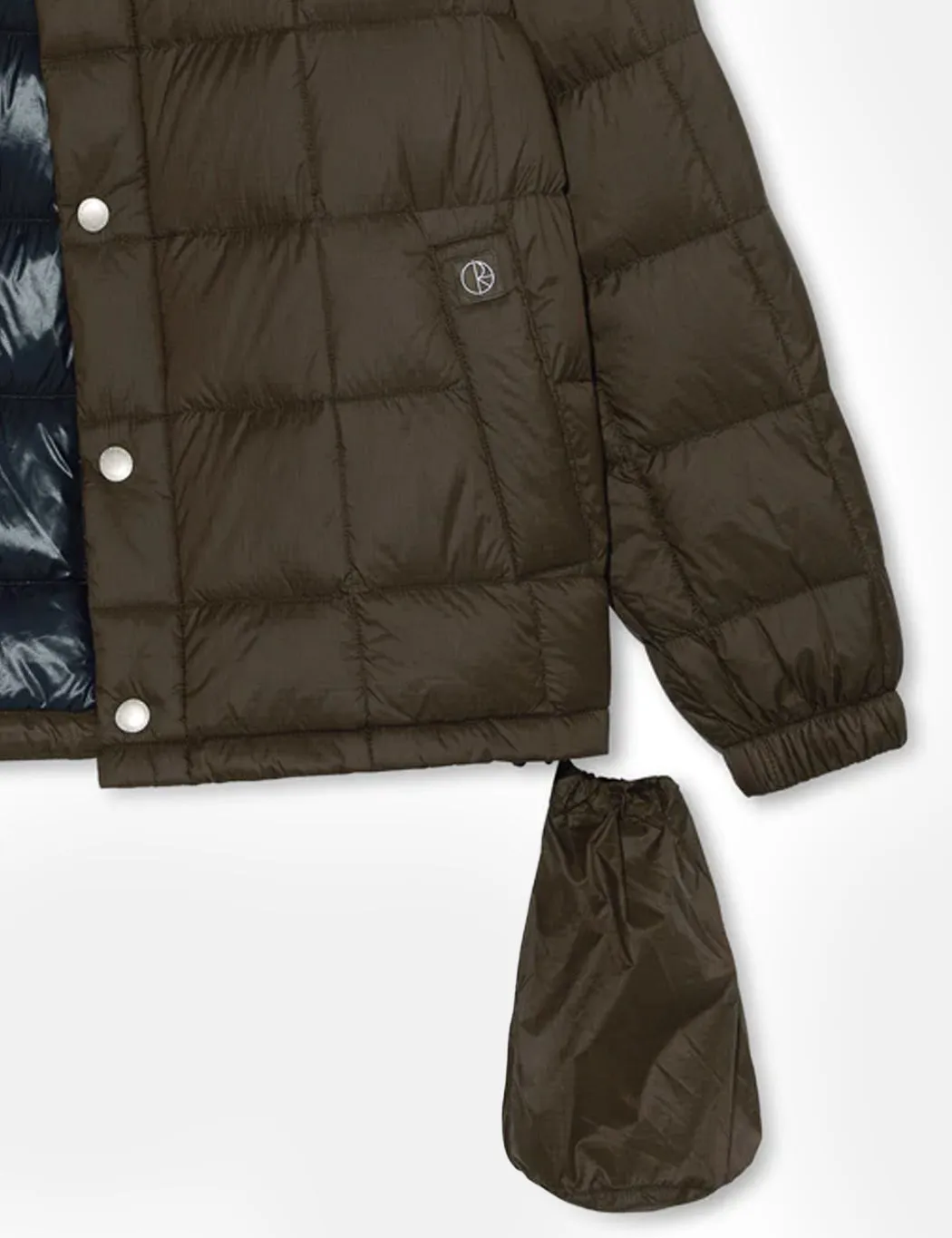 Selling Fast Polar Skate Co. Lightweight Puffer Jacket - Brown  Limited Stock!