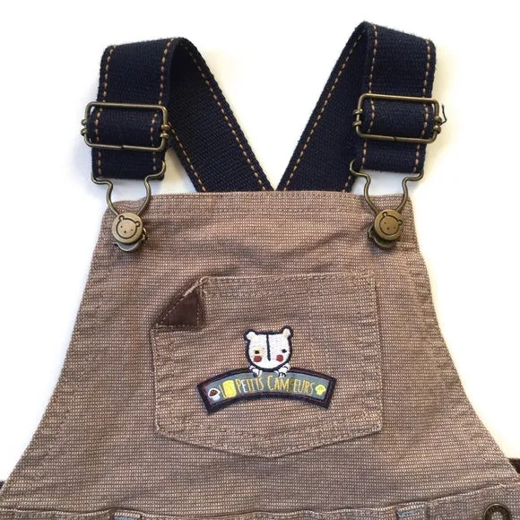 Selling Fast Sergent Major Baby Boy Tan Overalls 74 cm  Stylish & Comfortable