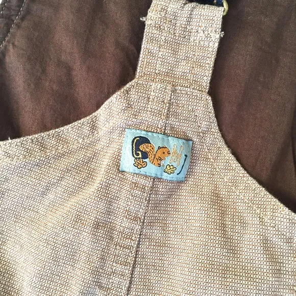 Selling Fast Sergent Major Baby Boy Tan Overalls 74 cm  Stylish & Comfortable