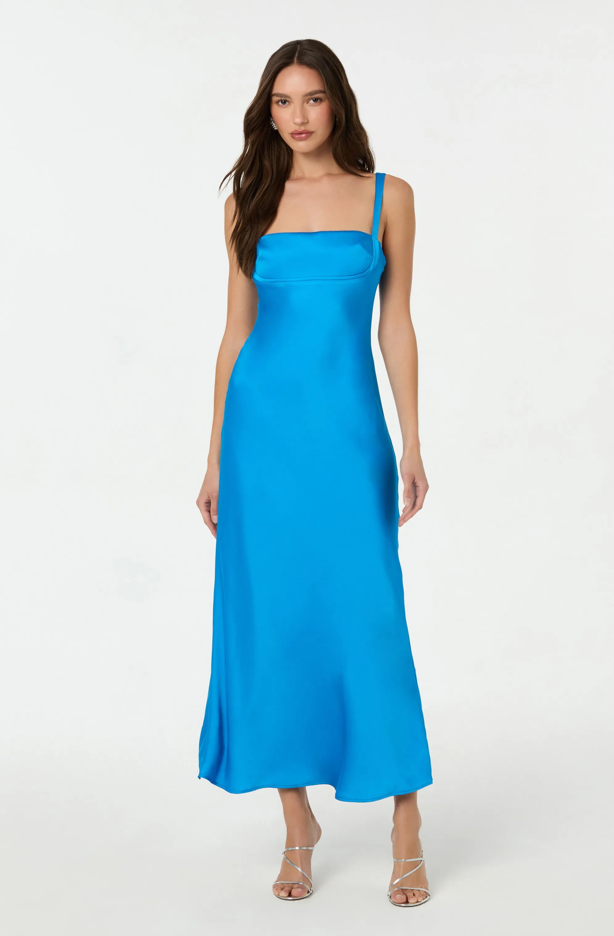 Selling Fast Stacie Satin Maxi Dress  Limited Availability!