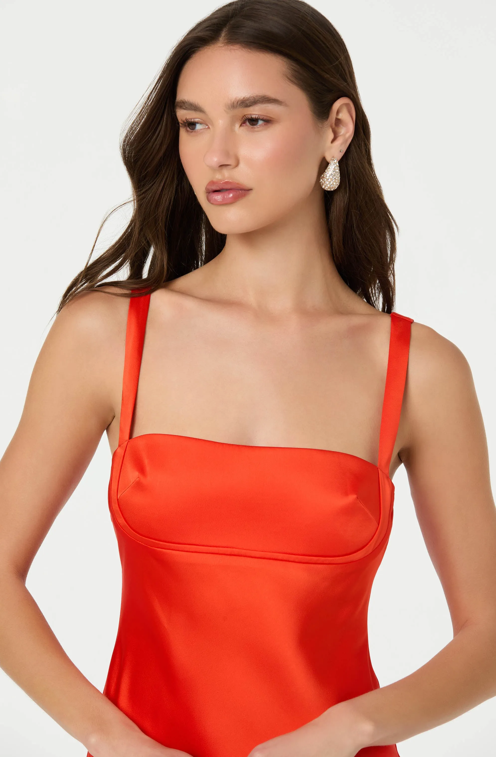 Selling Fast Stacie Satin Maxi Dress  Limited Availability!