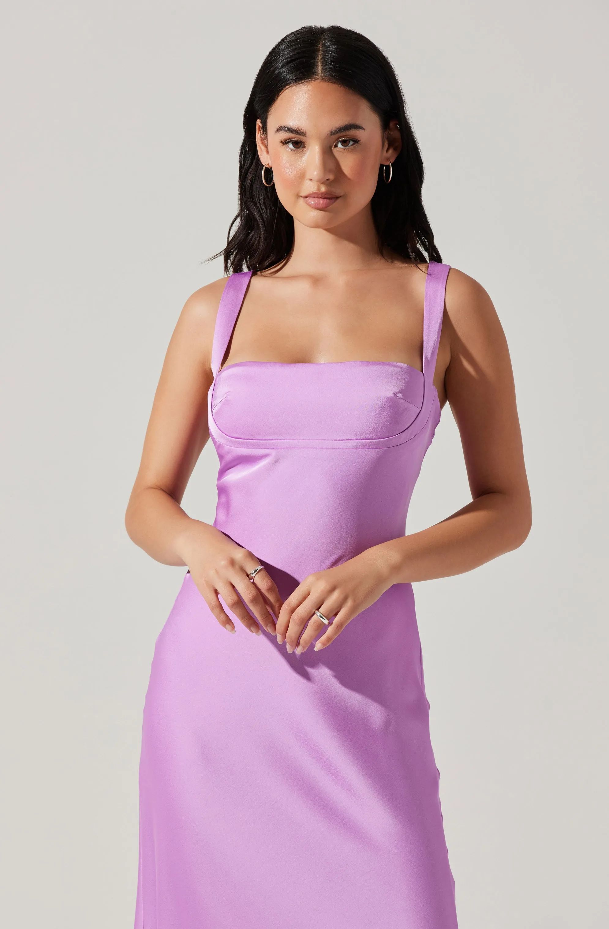 Selling Fast Stacie Satin Maxi Dress  Limited Availability!