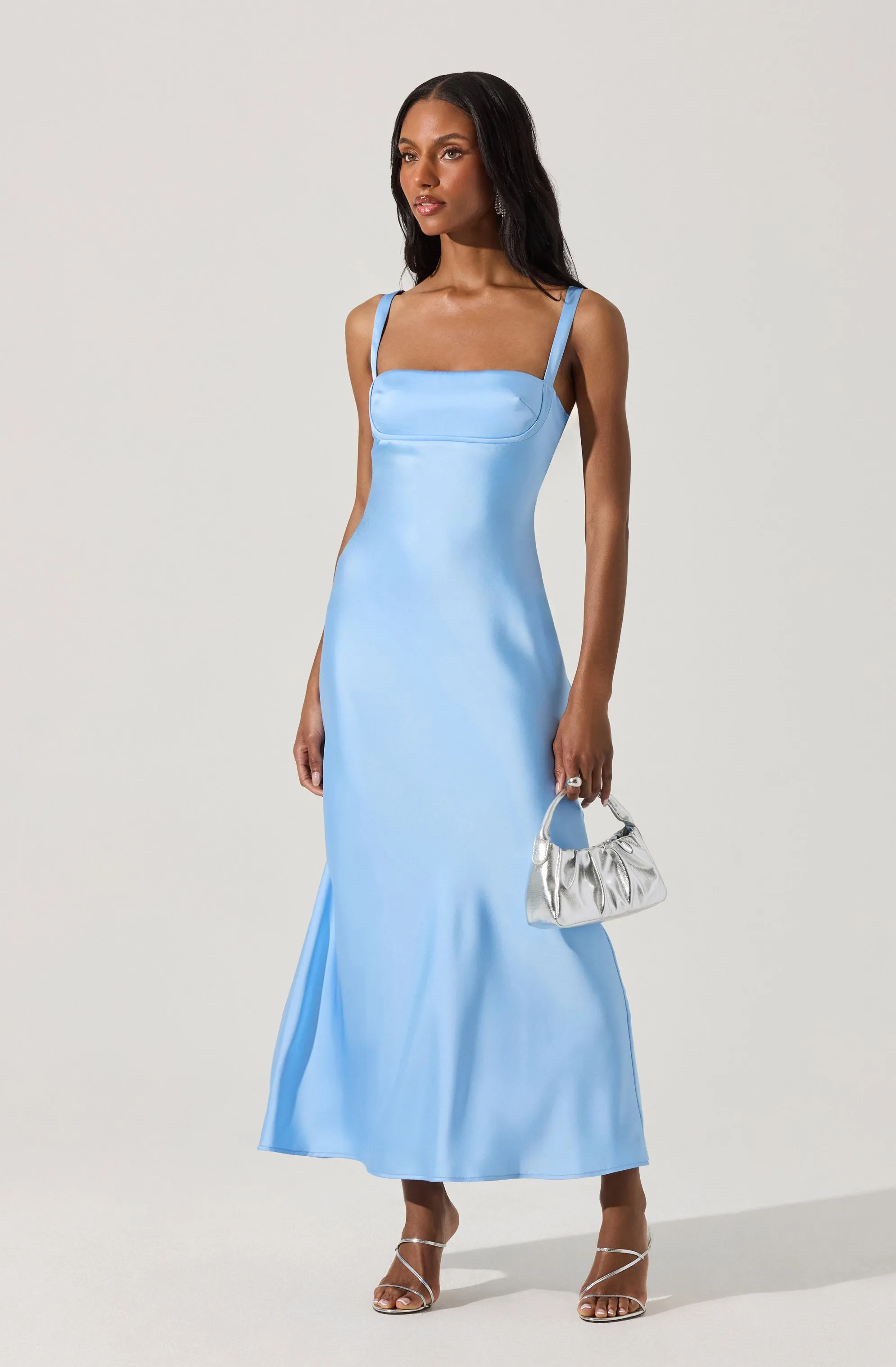 Selling Fast Stacie Satin Maxi Dress  Limited Availability!