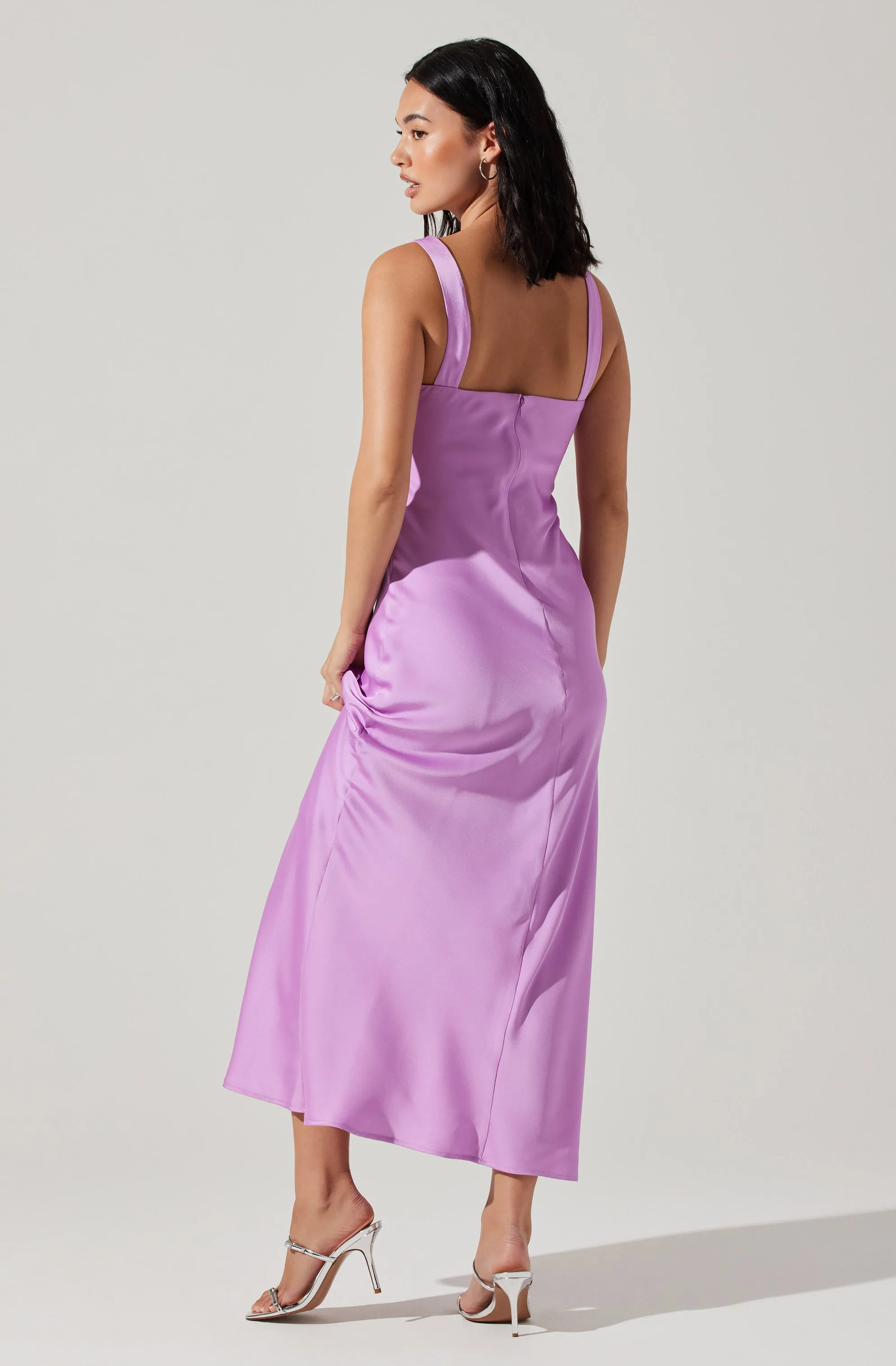 Selling Fast Stacie Satin Maxi Dress  Limited Availability!