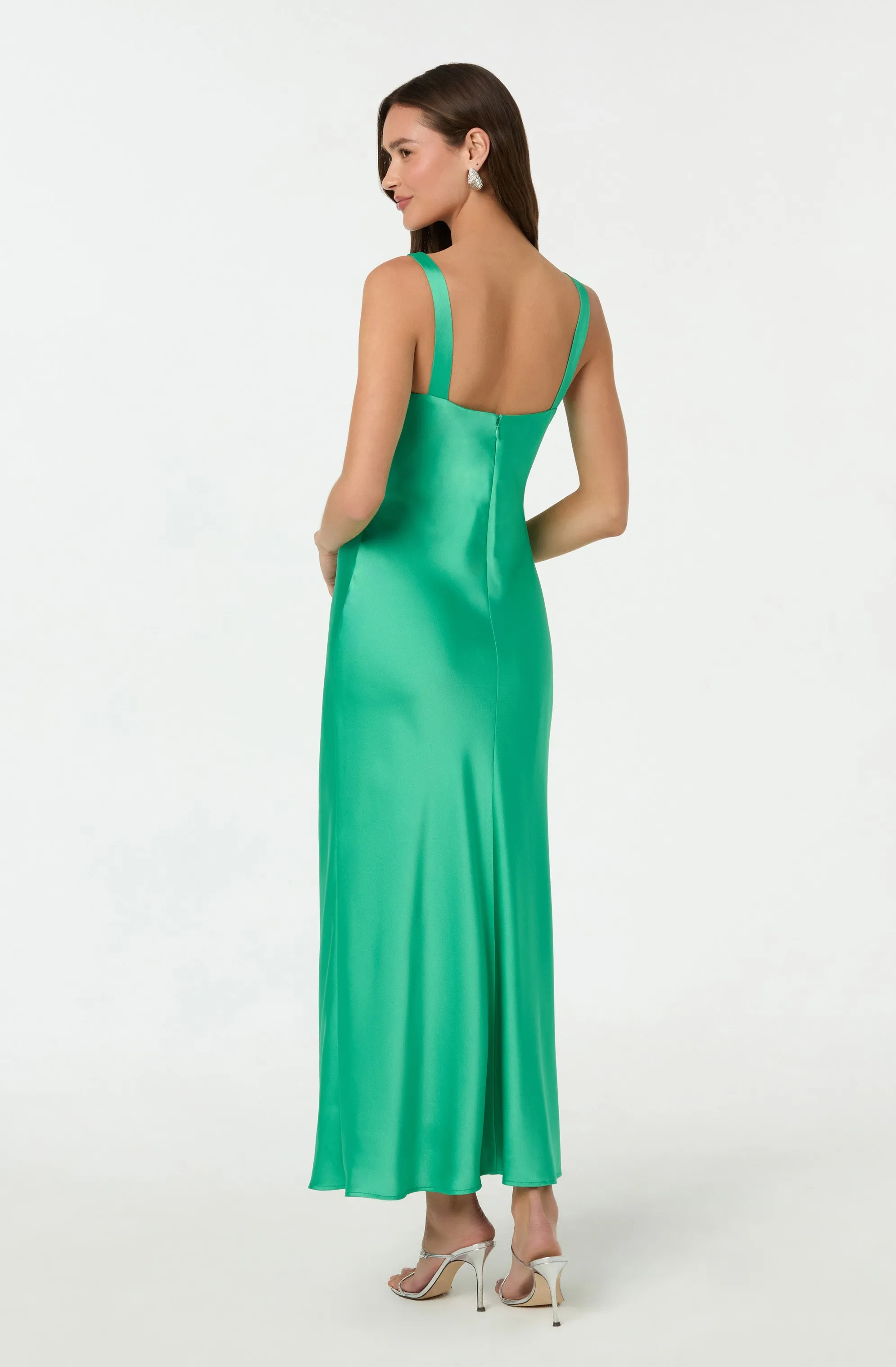 Selling Fast Stacie Satin Maxi Dress  Limited Availability!