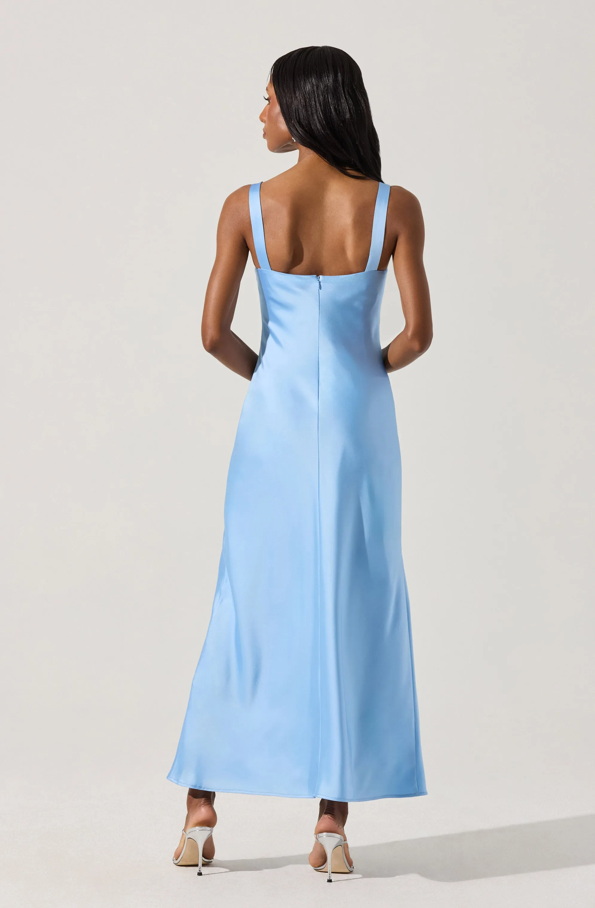 Selling Fast Stacie Satin Maxi Dress  Limited Availability!