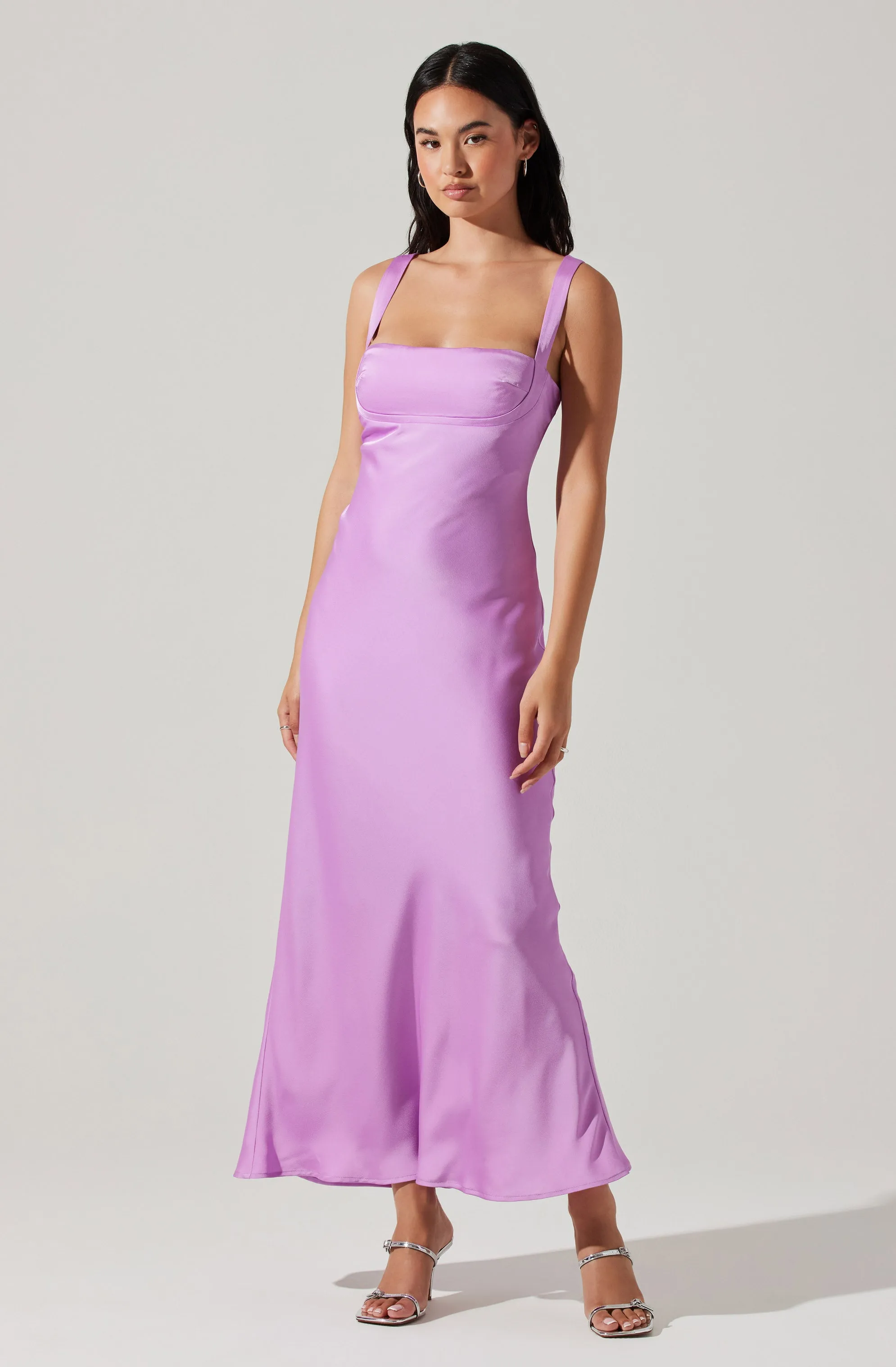 Selling Fast Stacie Satin Maxi Dress  Limited Availability!