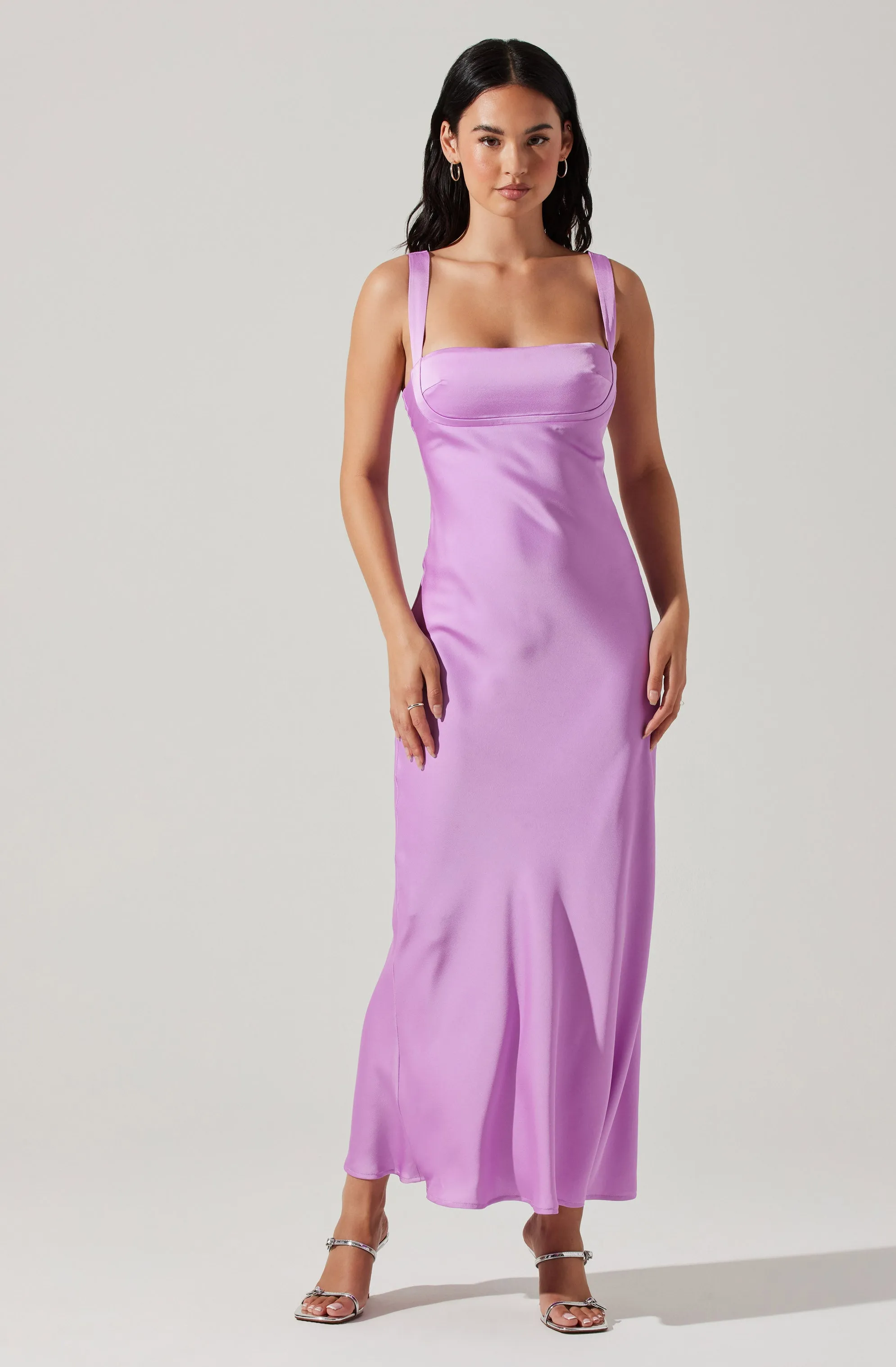 Selling Fast Stacie Satin Maxi Dress  Limited Availability!
