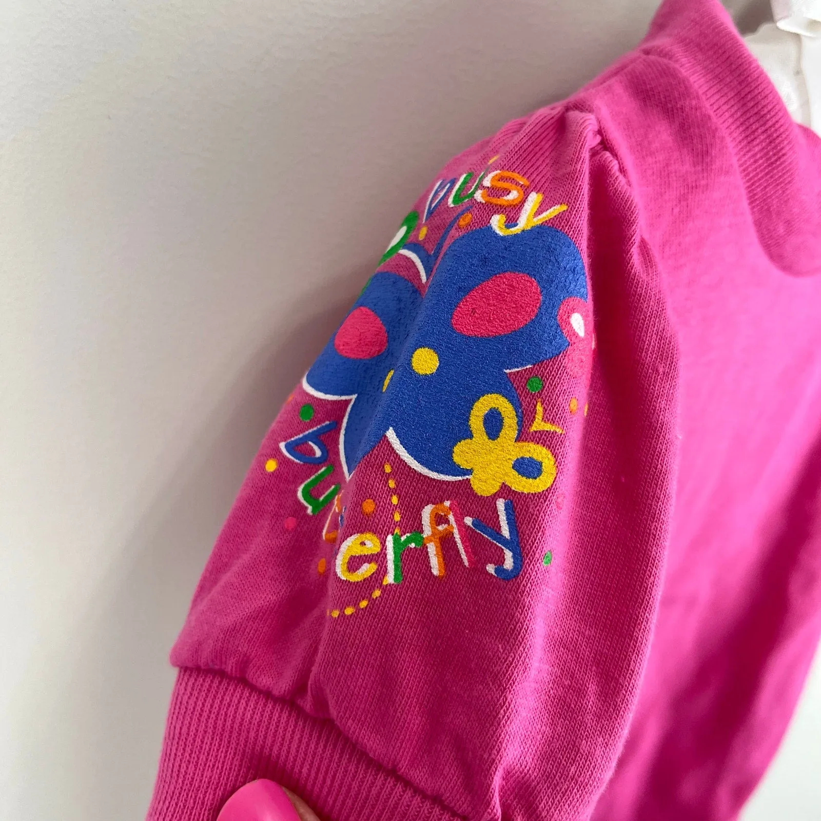 Selling Fast Vintage OshKosh B'gosh Busy Butterfly Short Sleeve Tee Shirt 12 Months USA  Stylish & Comfortable