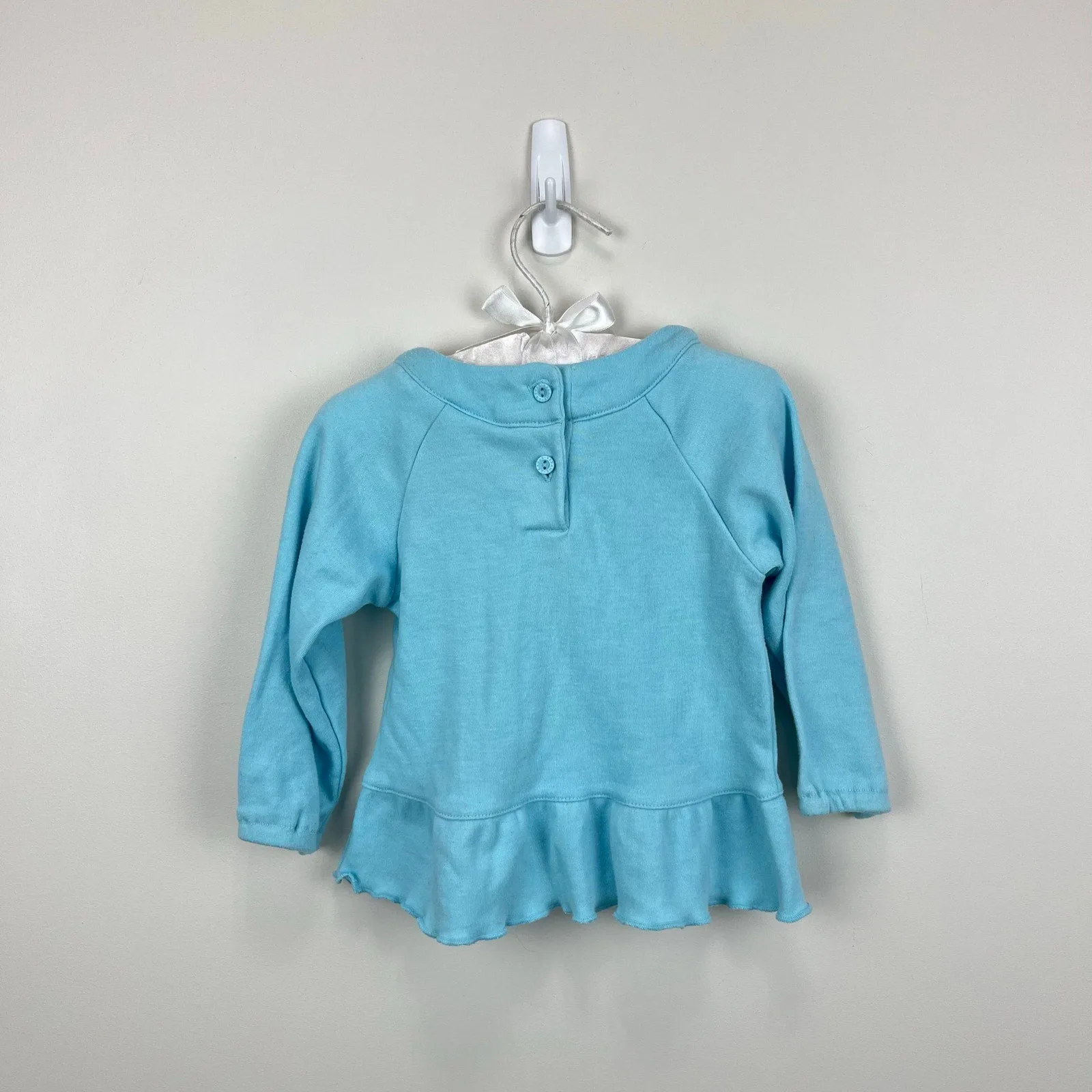 Selling Fast Vintage Y2K Elmo's World Long Sleeve Blue Flower Top 18 Months  Stylish & Comfortable