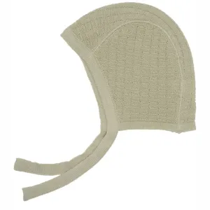 Serendipity Green Tea Baby Knit Bonnet