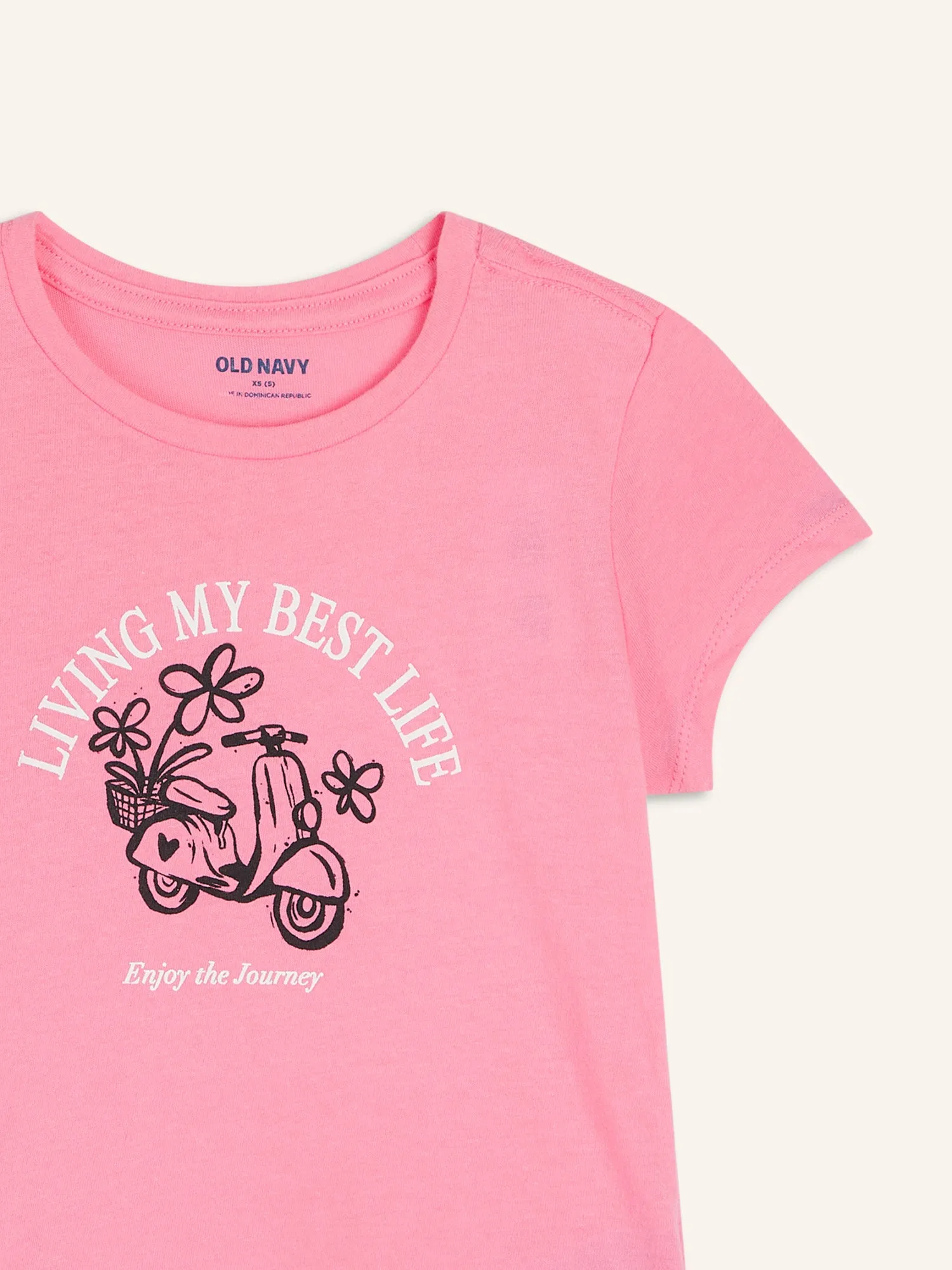 Short-Sleeve Graphic T-Shirt for Girls