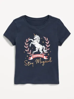 Short-Sleeve Graphic T-Shirt for Girls