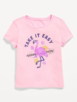 Short-Sleeve Graphic T-Shirt for Girls