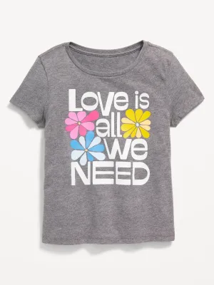 Short-Sleeve Graphic T-Shirt for Girls