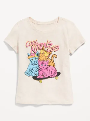 Short-Sleeve Graphic T-Shirt for Girls