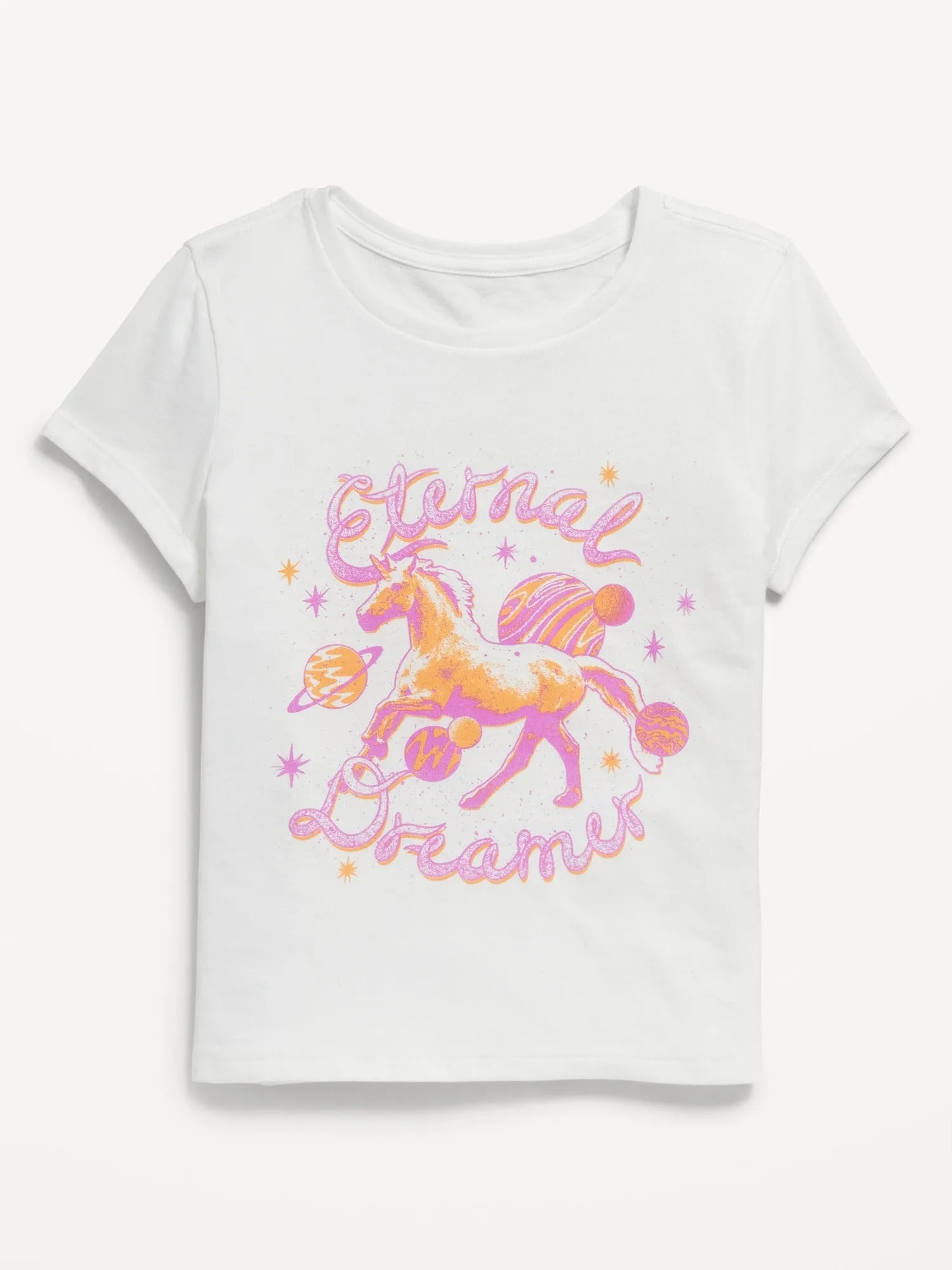 Short-Sleeve Graphic T-Shirt For Girls