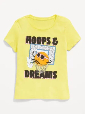 Short-Sleeve Graphic T-Shirt for Girls
