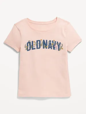 Short-Sleeve Logo-Graphic T-Shirt for Girls