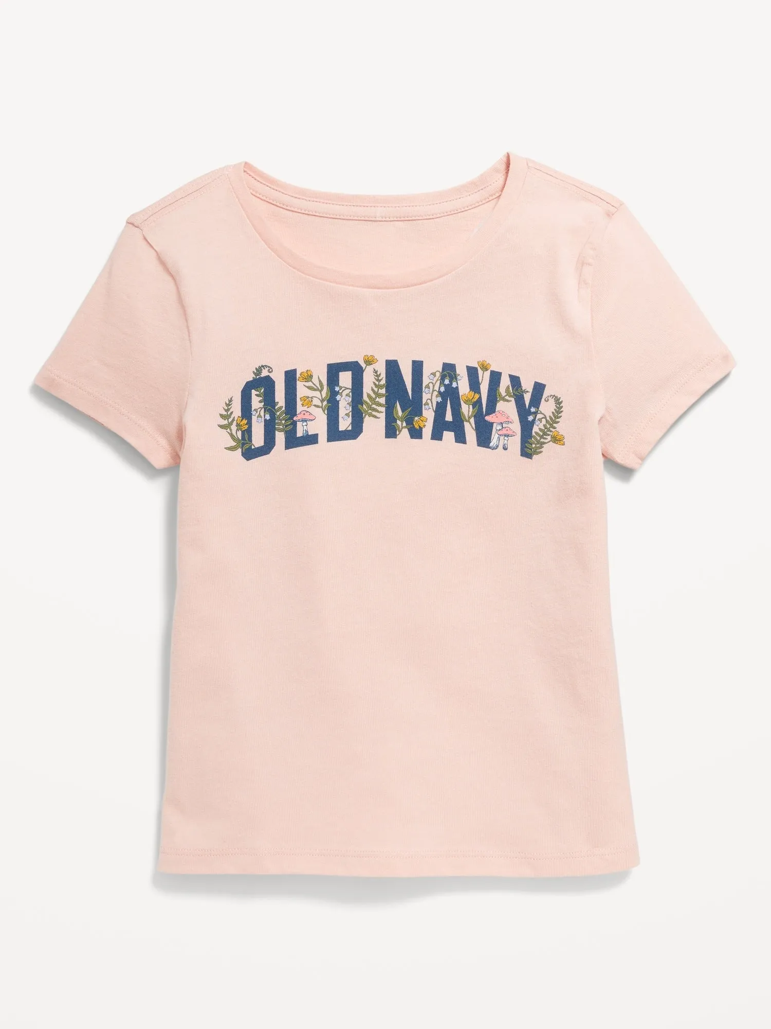 Short-Sleeve Logo-Graphic T-Shirt for Girls
