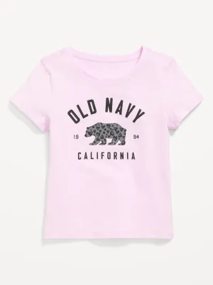 Short-Sleeve Logo-Graphic T-Shirt for Girls