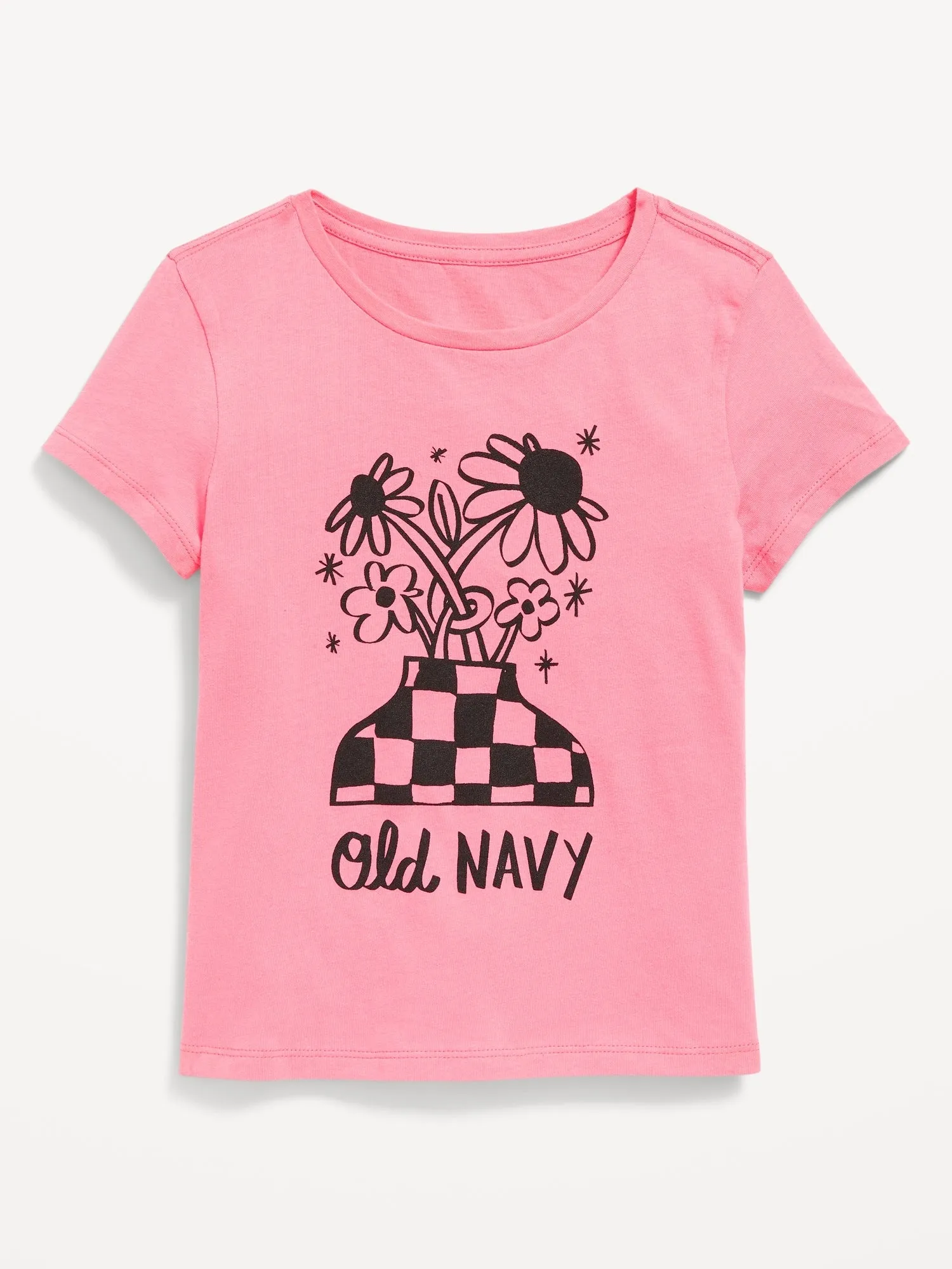 Short-Sleeve Logo-Graphic T-Shirt for Girls