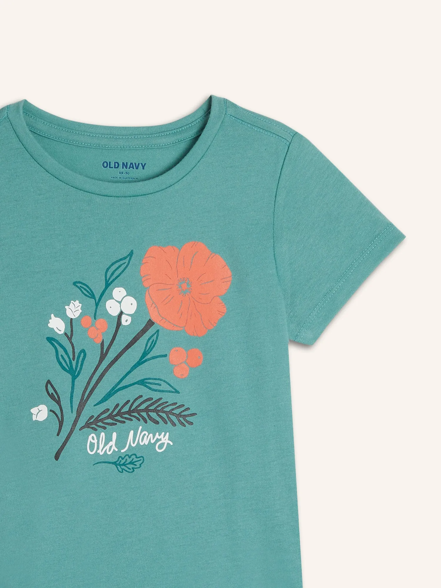 Short-Sleeve Logo-Graphic T-Shirt for Girls