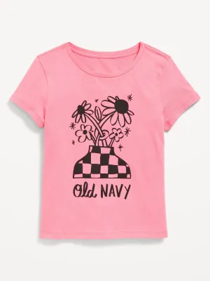 Short-Sleeve Logo-Graphic T-Shirt for Girls
