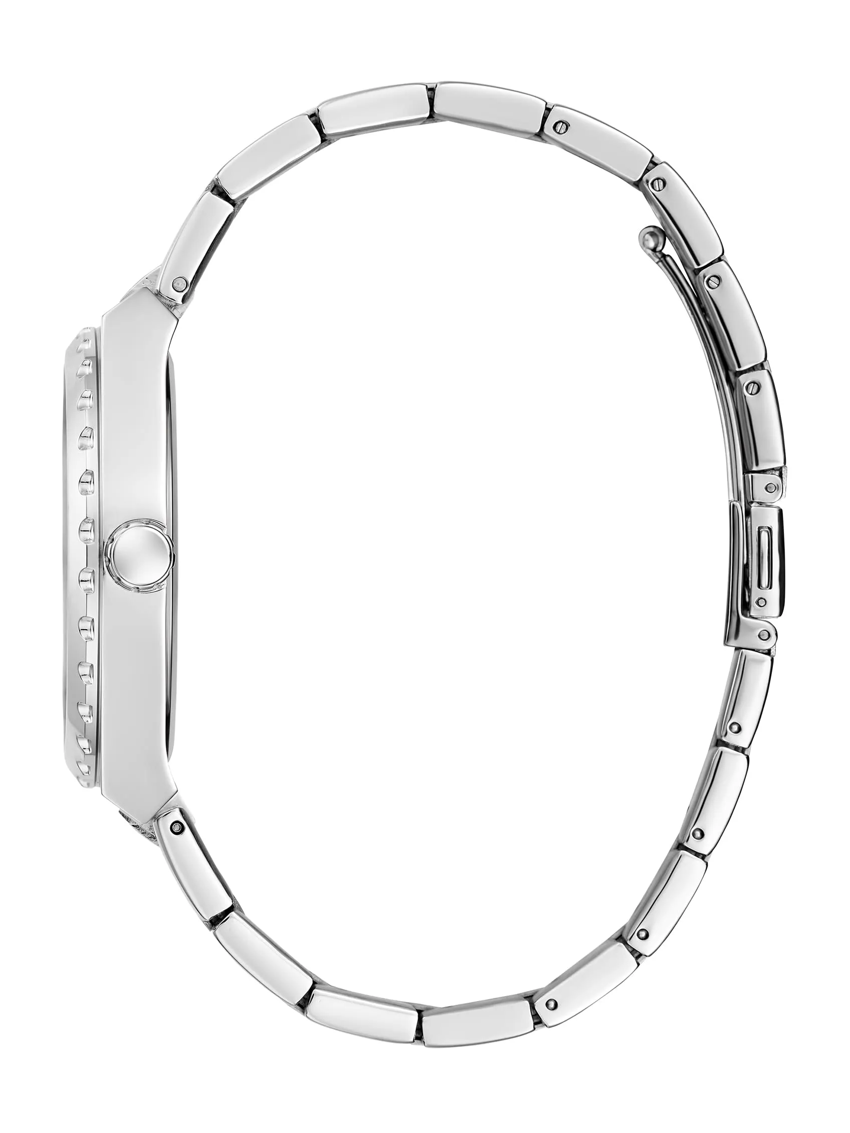 Silver-Tone Analog Watch