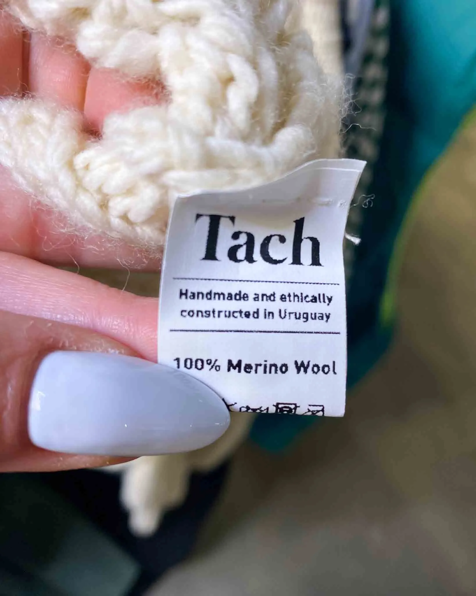 Size S | Tach Clothing Handknit Wool Cardigan