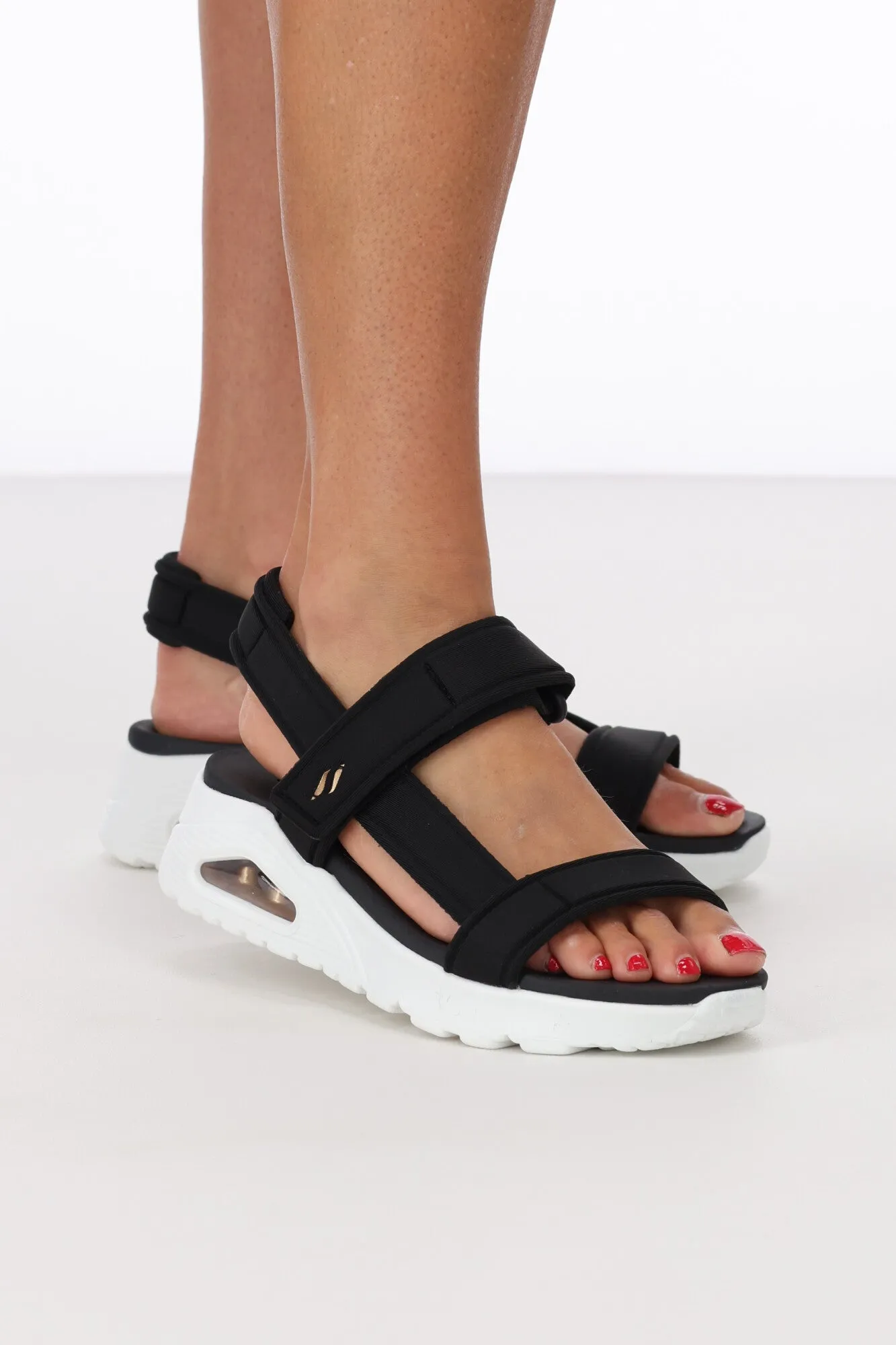 Skechers Uno-Summer Stand 2 Sandal Black