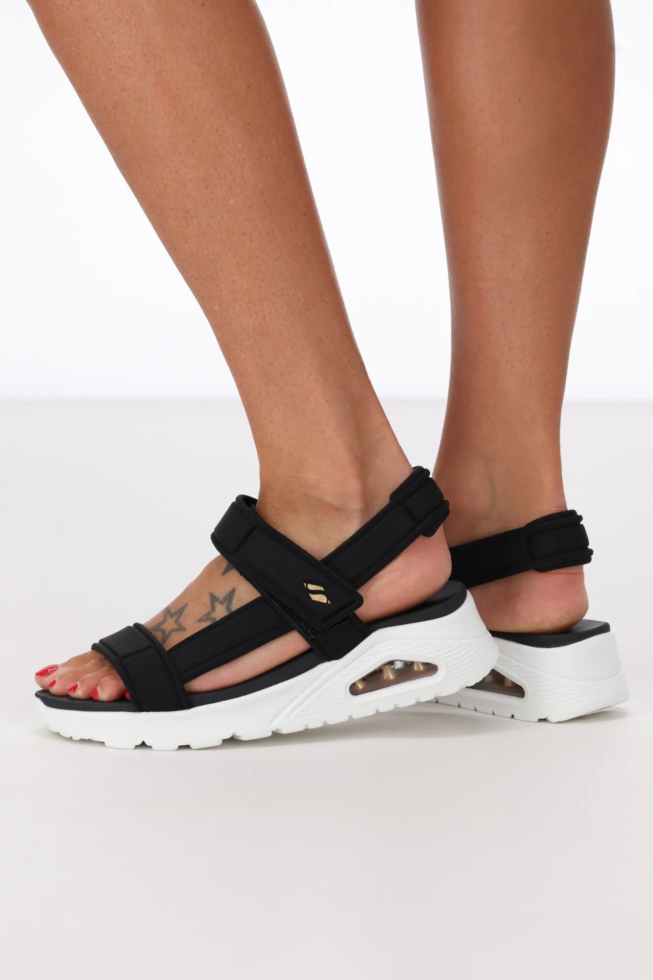 Skechers Uno-Summer Stand 2 Sandal Black