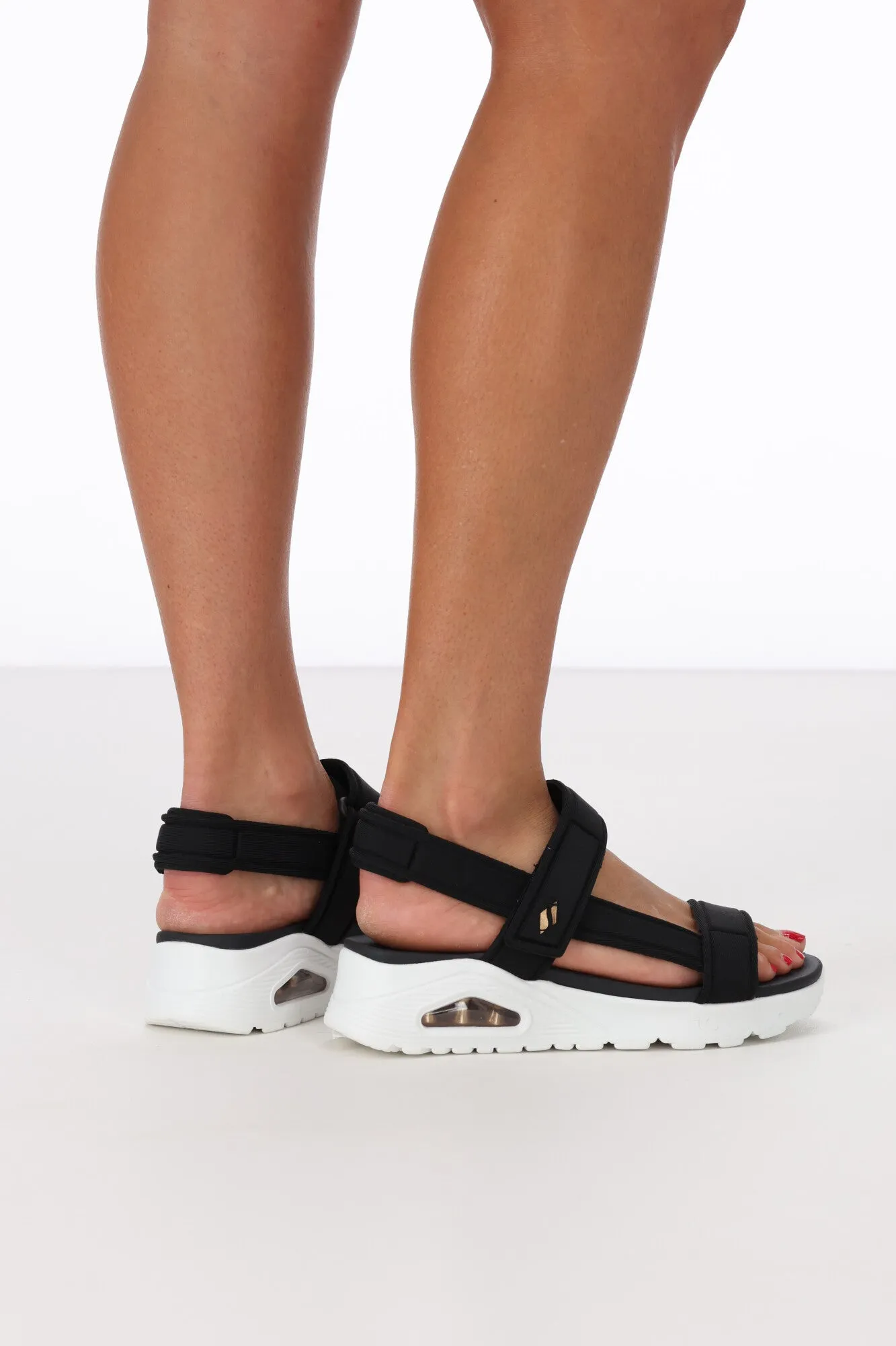 Skechers Uno-Summer Stand 2 Sandal Black