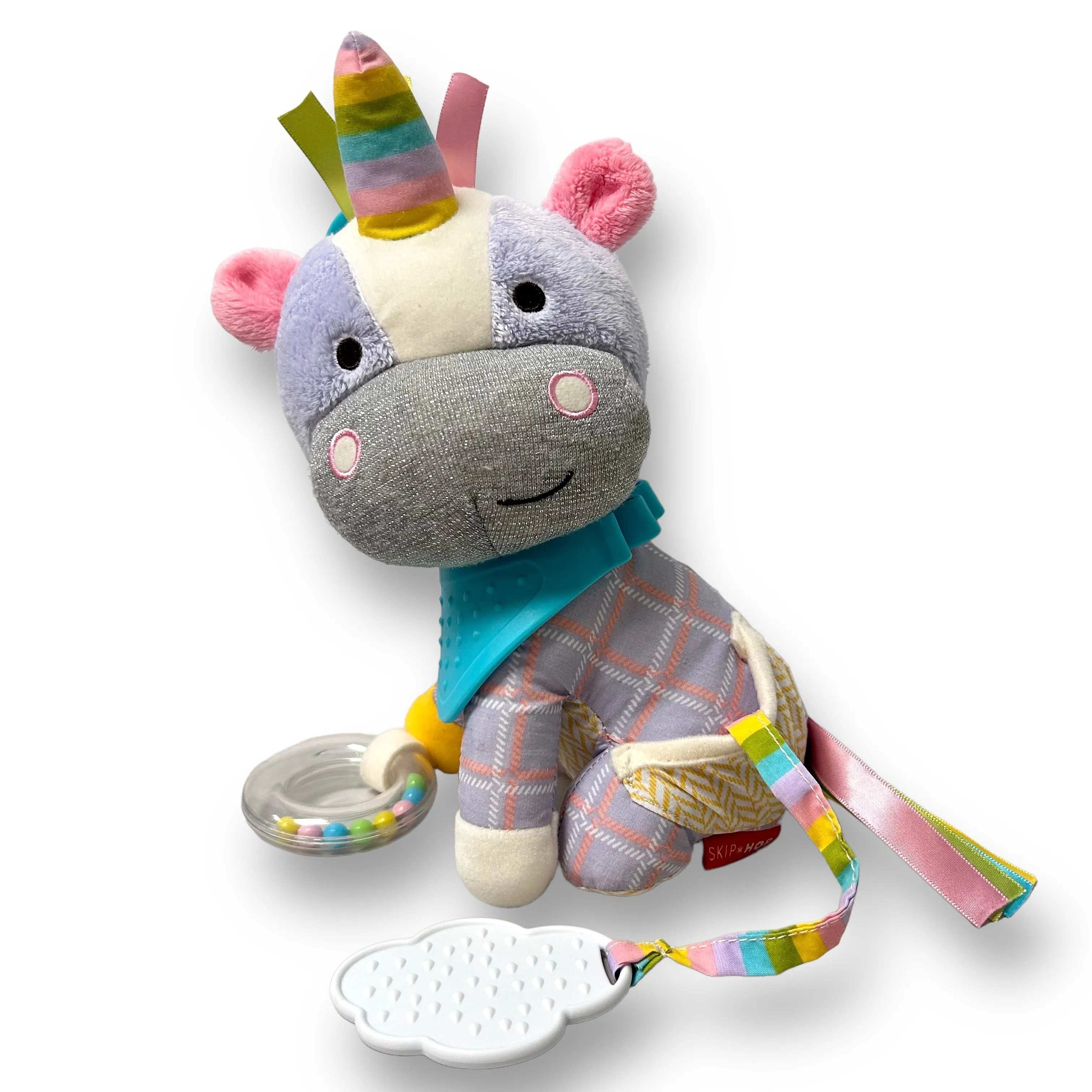 Skip Hop Infantino Eric Carle Collection Baby Rattle Crinkle Plush Stroller Toys