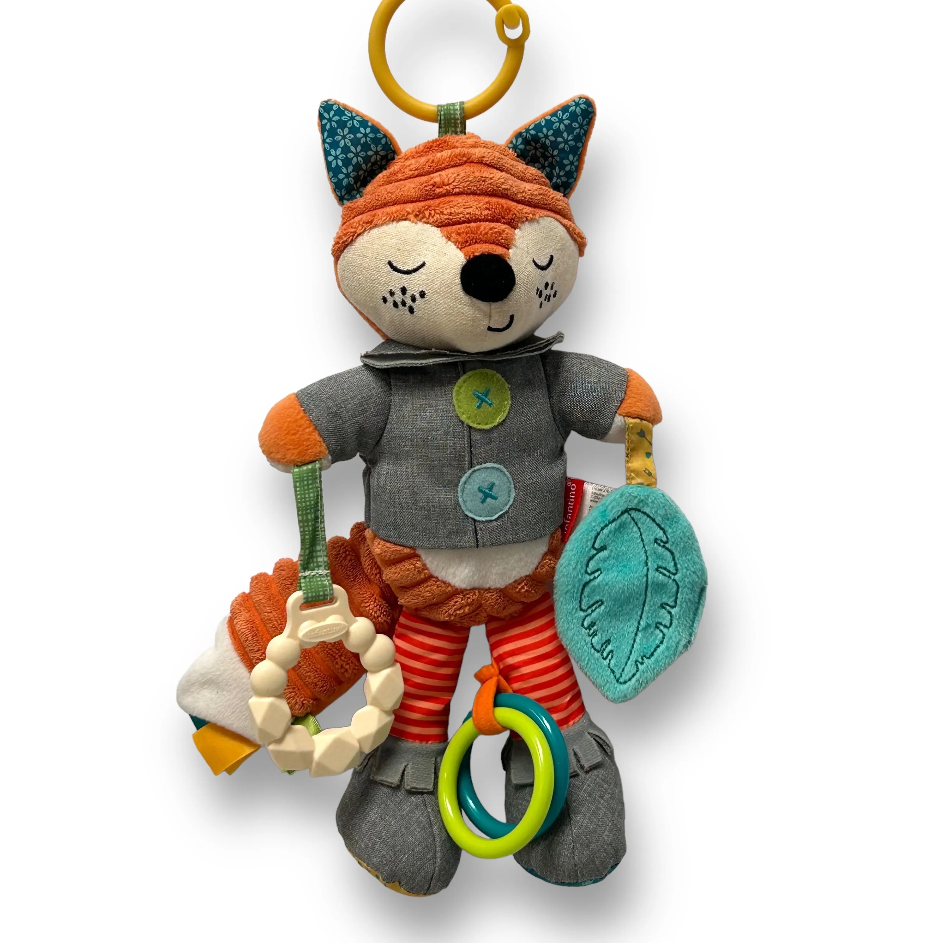 Skip Hop Infantino Eric Carle Collection Baby Rattle Crinkle Plush Stroller Toys