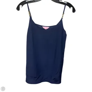 Skye Silk Camisole Designer By Lilly Pulitzer In True Navy, Size: XS
