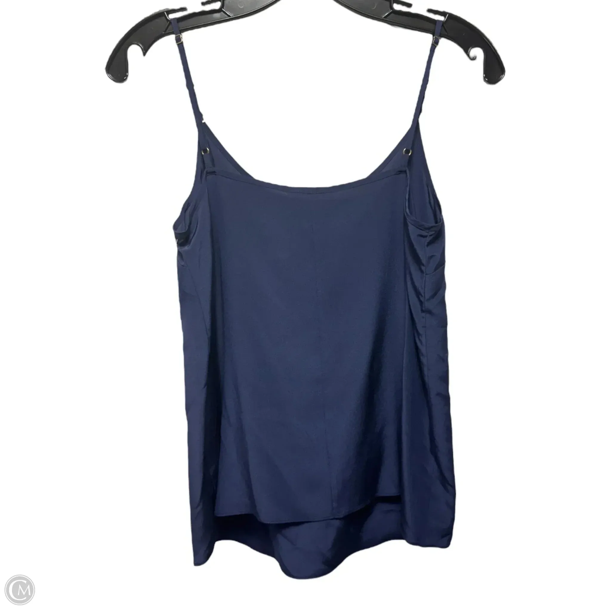 Skye Silk Camisole Designer By Lilly Pulitzer In True Navy, Size: XS